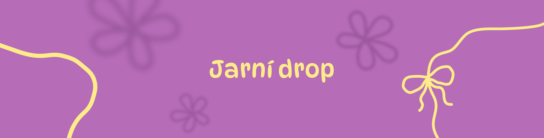 jarní drop baner kategorie